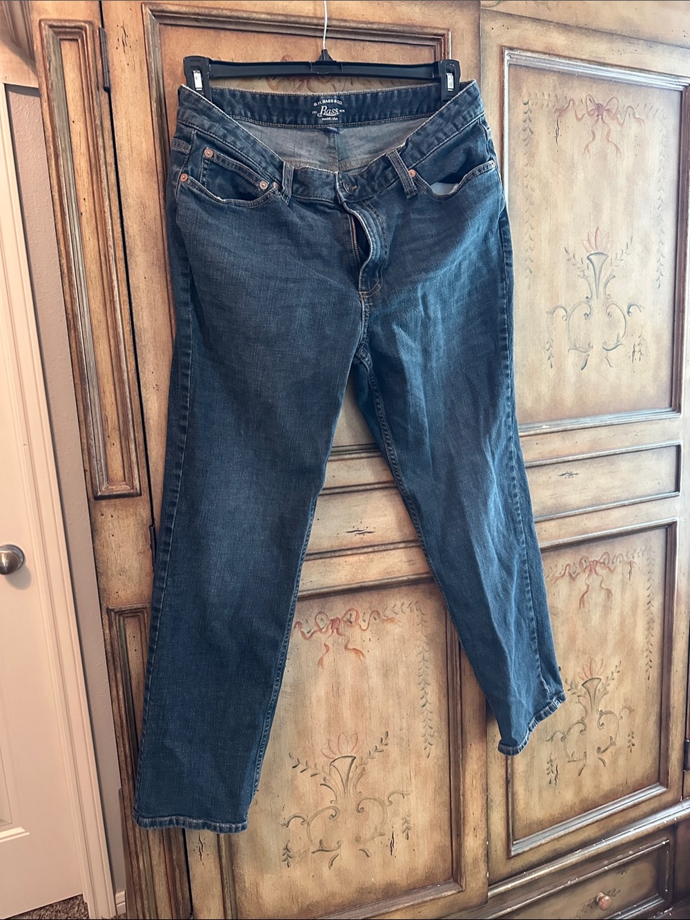 G.H. Bass & Co. Indigo Straight Leg Jeans